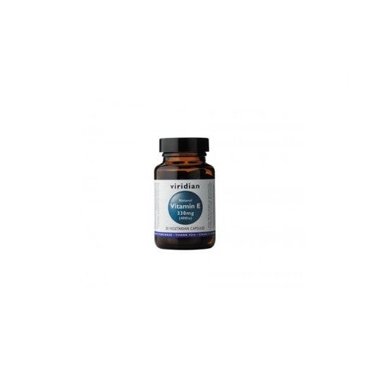 Viridian Vitamina E natural 330mg 400 UI 30cáps