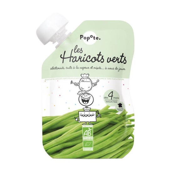 Popote Puré de Judías Verdes 120 g