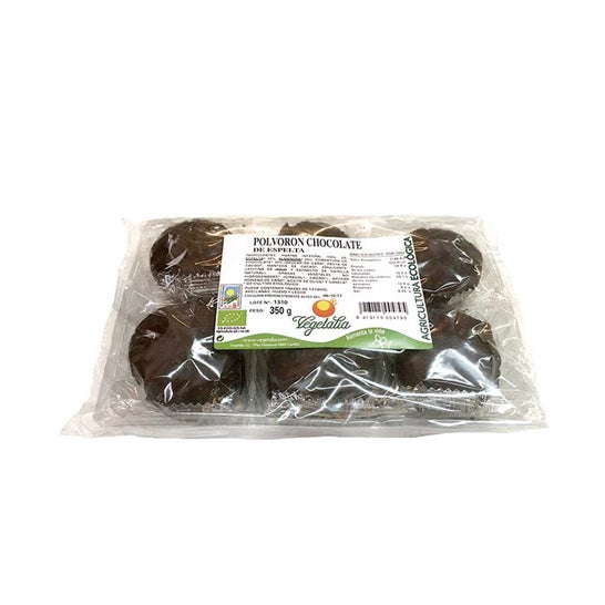 Vegetalia Polvorones de Espelta y Chocolate Bio 350g