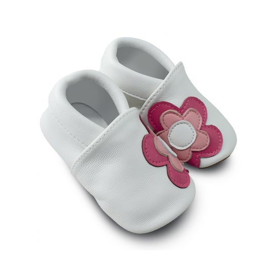 Shoop's Zapatilla Cuero Flor 18-24M 1 Par