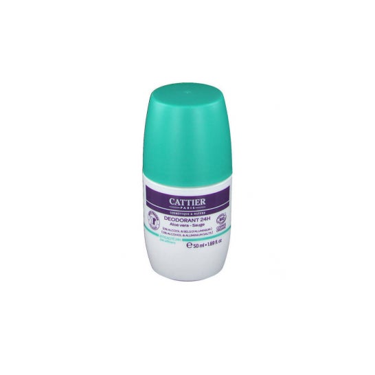 Cattier Desodorante Roll-On Aloe Vera 24h 50ml