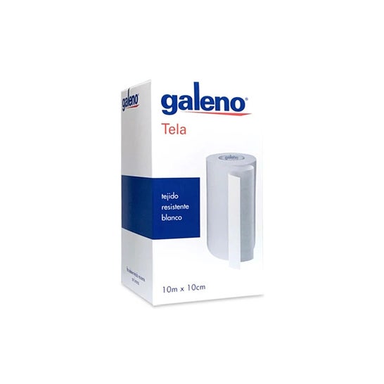 Galeno Esparadrapo Hipoalergénico Tela Blanco 10mx10cm