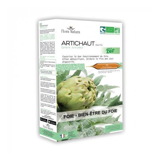 Flora Natura Alcachofa Bio 20x15 ml
