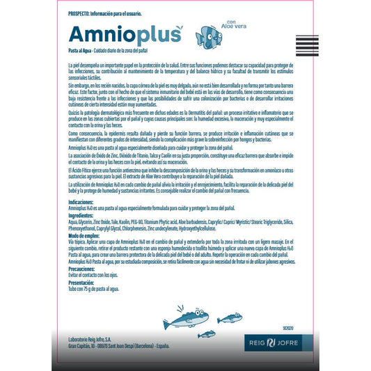 Reig Jofre Amnioplus H2O Pasta al Agua 75g