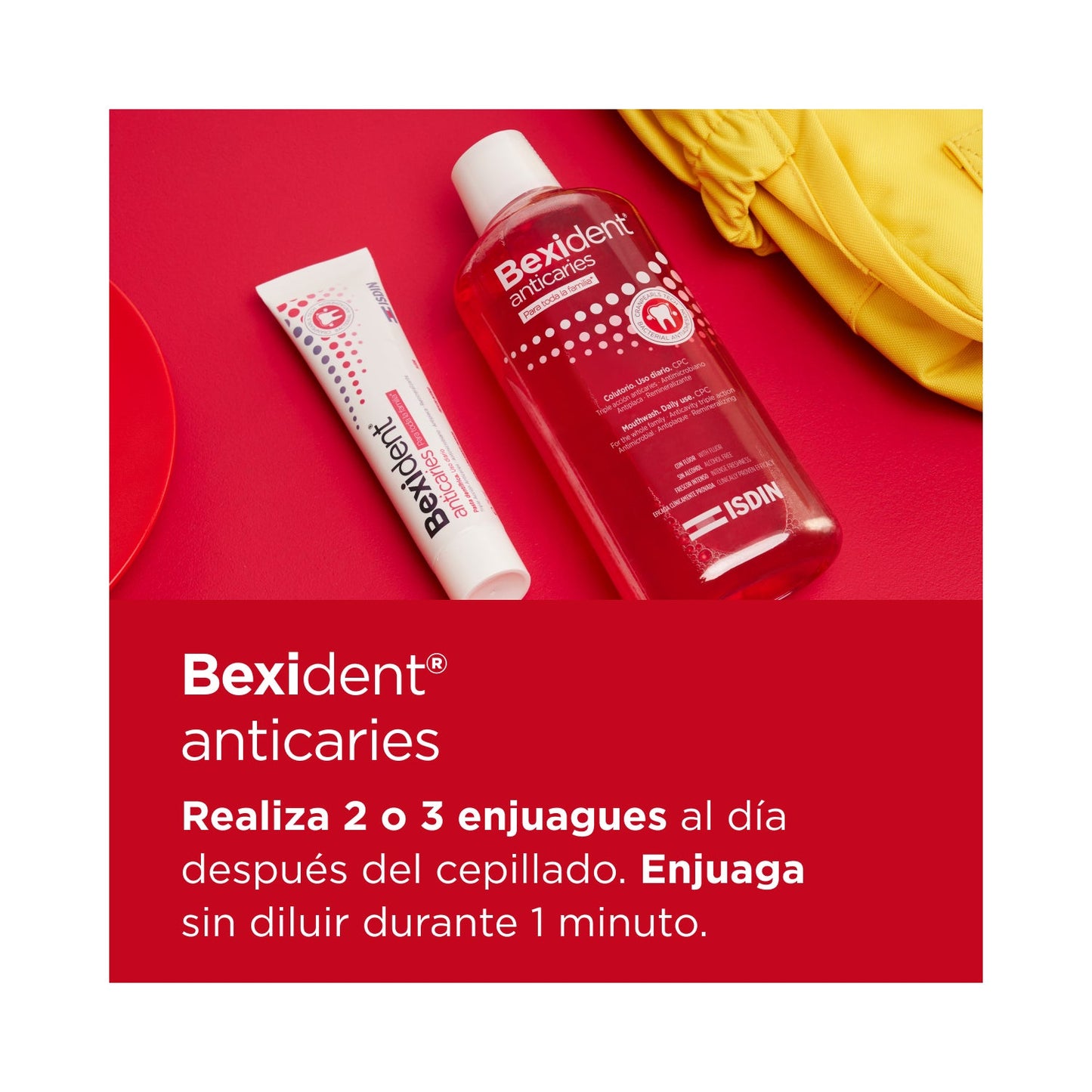 ISDIN Bexident Anticaries Colutorio 500ml