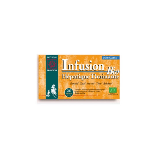 Dayang Infusión Drenante Hepática 20 sobres