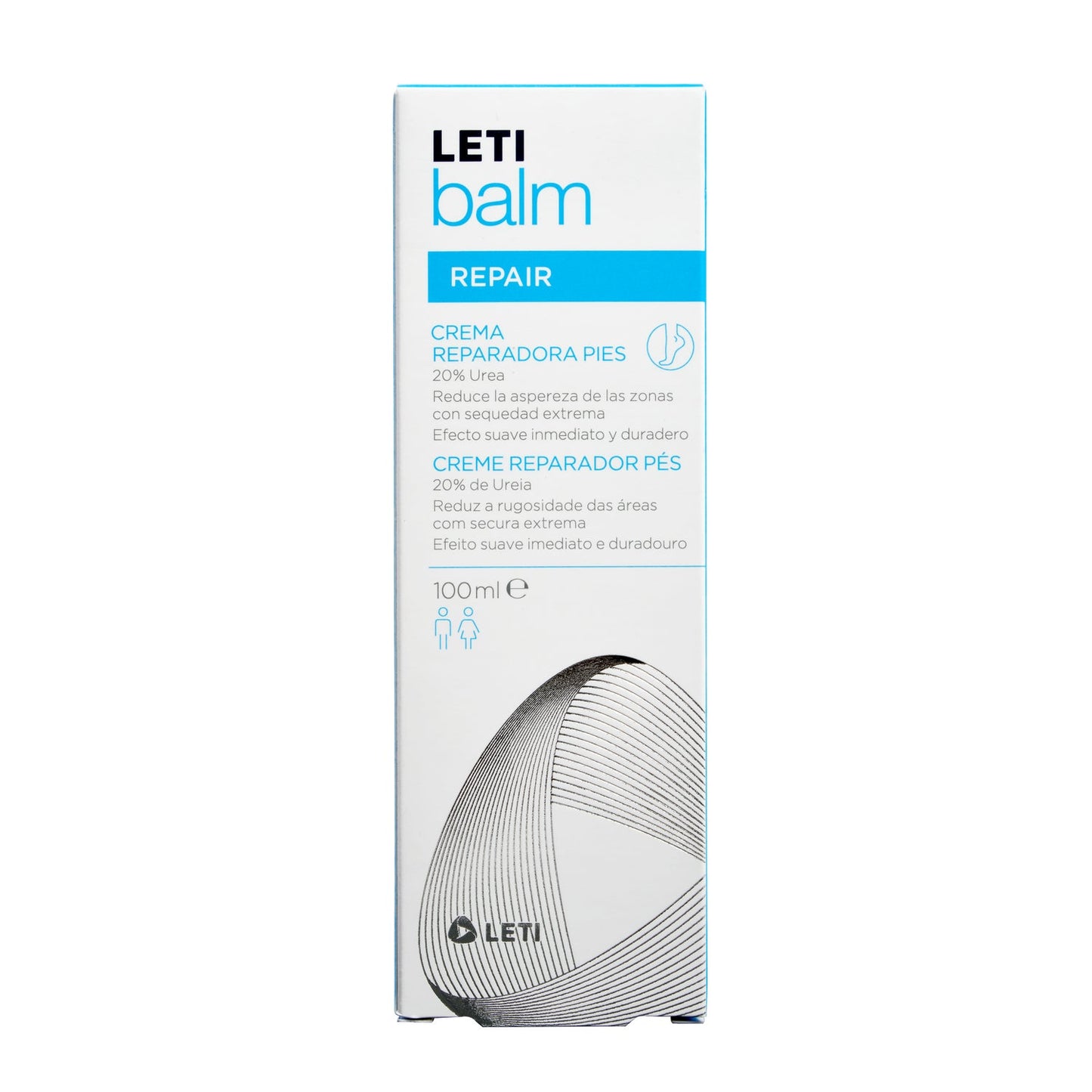Letibalm Crema Reparadora Pies 100ml