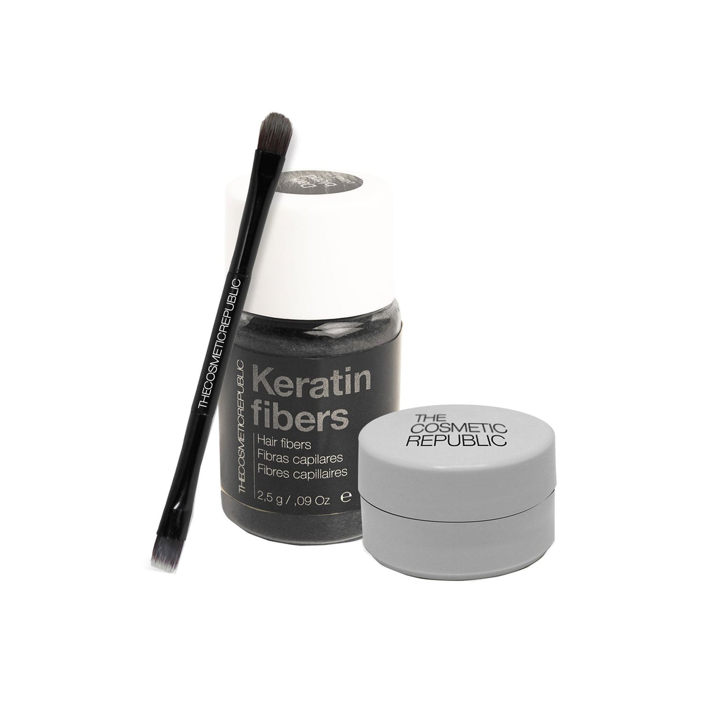 The Cosmetic Republic Natural Brows Castaño oscuro 1 kit