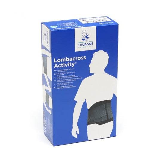 Thuasne Lombacross Activity Faja Lumbar Negro 21cm T5 1ud