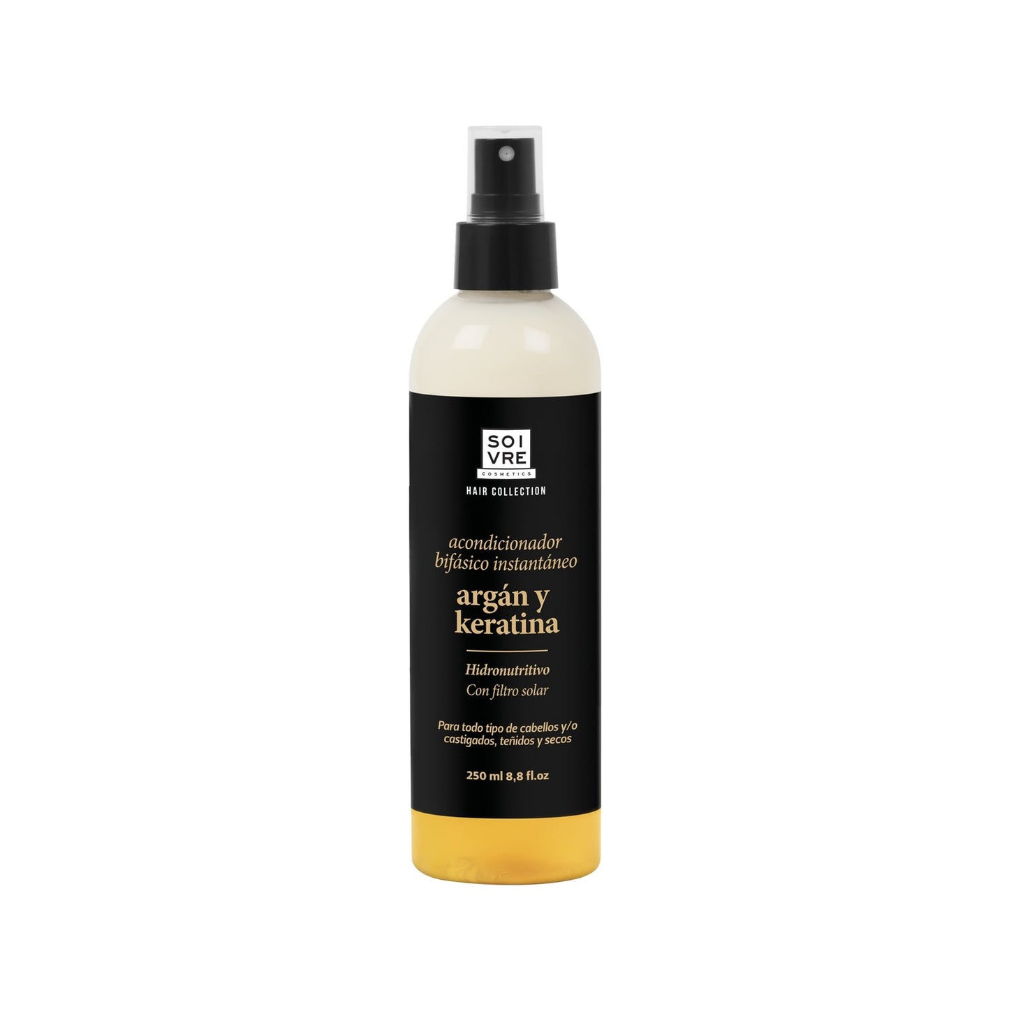Soivre Bifásico Argán-keratina 250ml