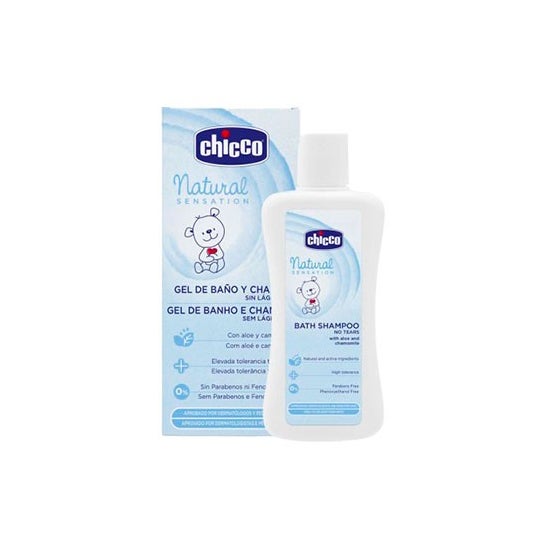 Chicco Natural Sensation Gel de Baño y Champú 200ml