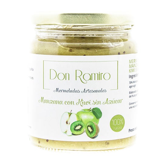 Mermeladas Don Ramiro Kiwi con Manzana Sin Azúcar 212 g
