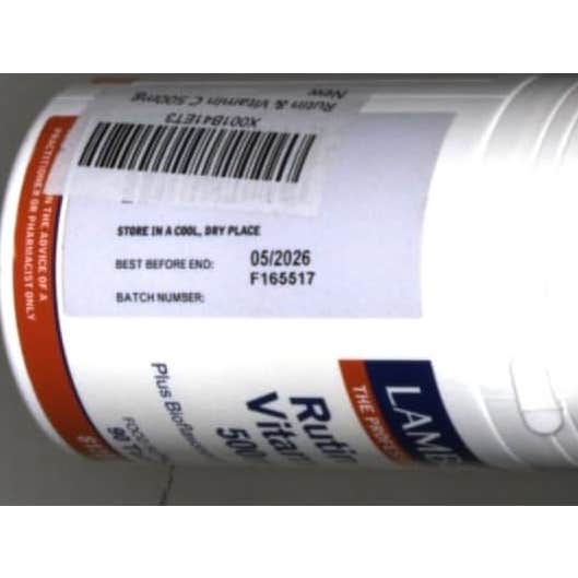 Lamberts Rutina y Vitamina C 500mg + Bioflavonoides 90comp