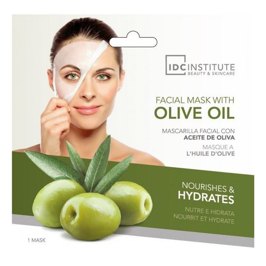IDC Institute Mascarilla Facial Aceite de Oliva 1 ud