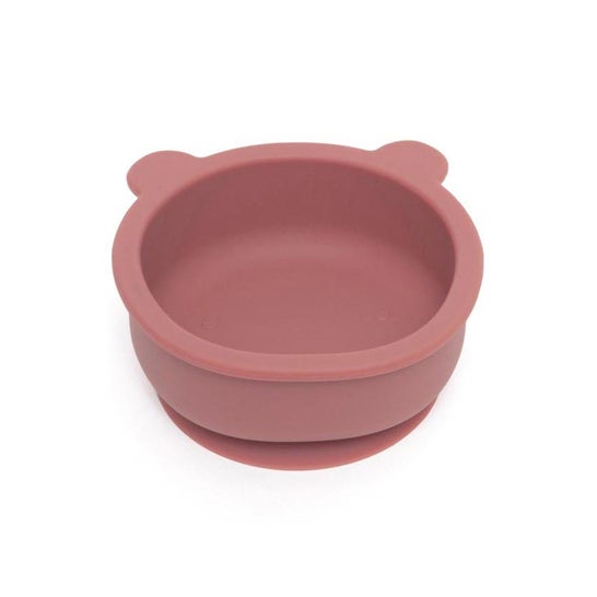Petit Monkey Bowl Silicona Oso Granate 1ud