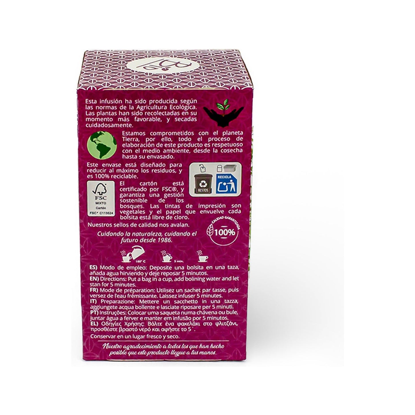 Artemis Tomillo Infusión Bio 20uds