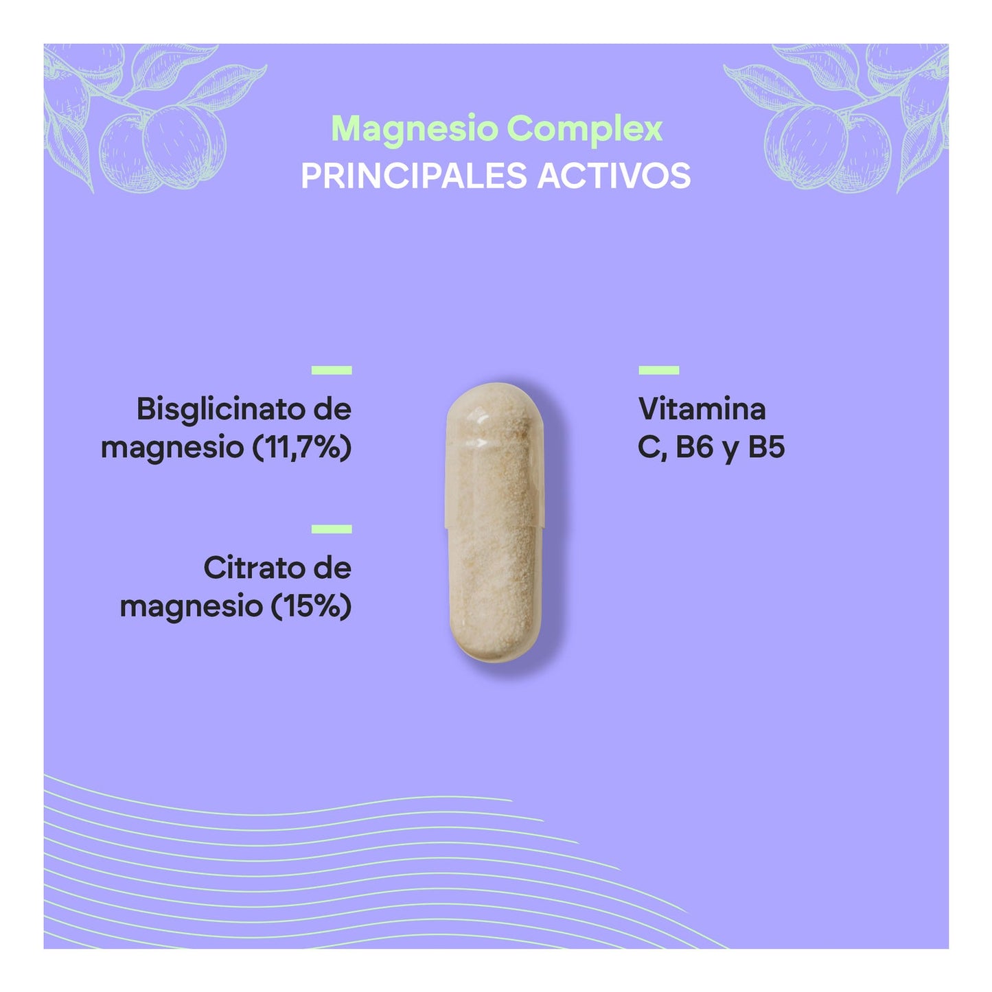 Nutralie Magnesio Complex + Bisglicinato y Citrato 120caps