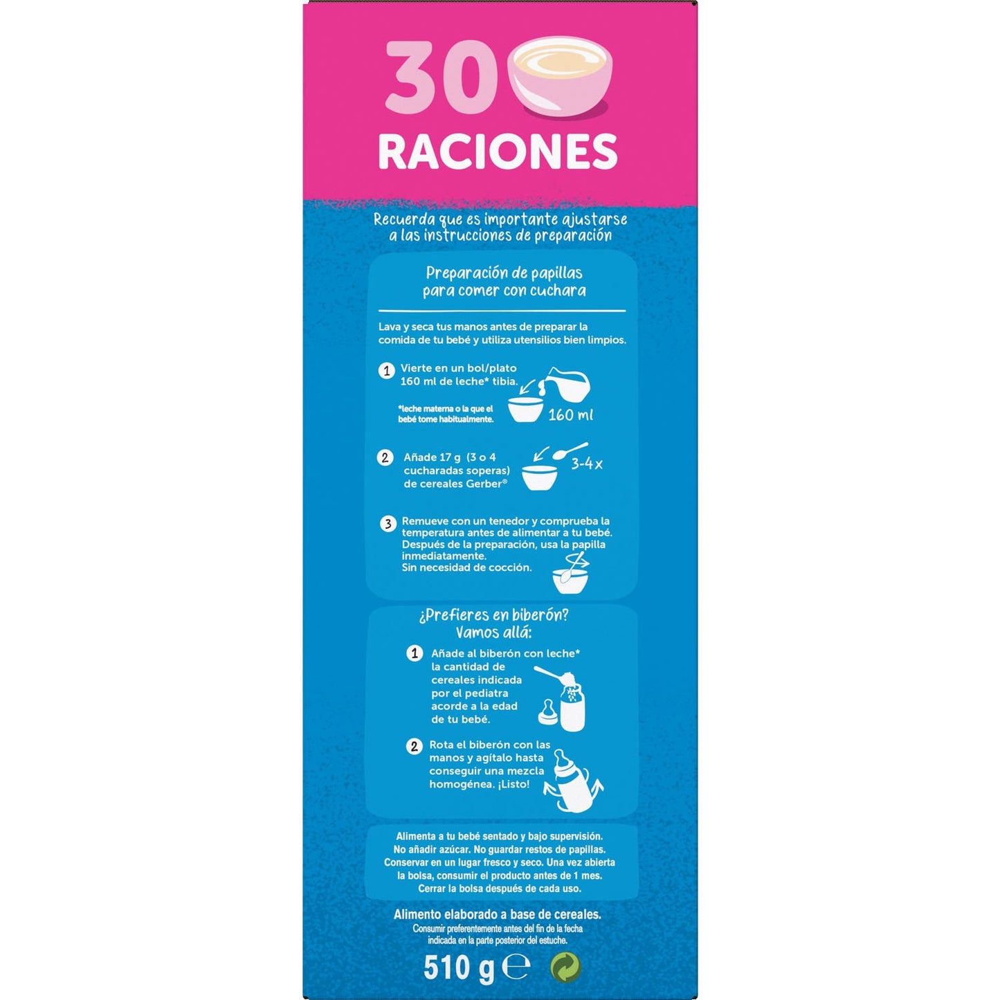 Gerber Multicereales 0% 0% 510g