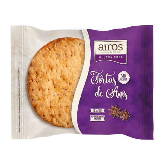 Airos Tortas Anís sin Gluten 165g