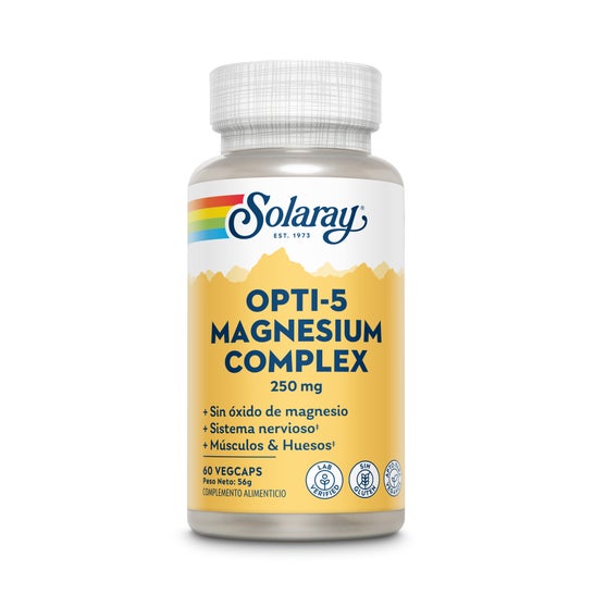 Solaray Magnesio Complex OPTI-5 60 vcaps