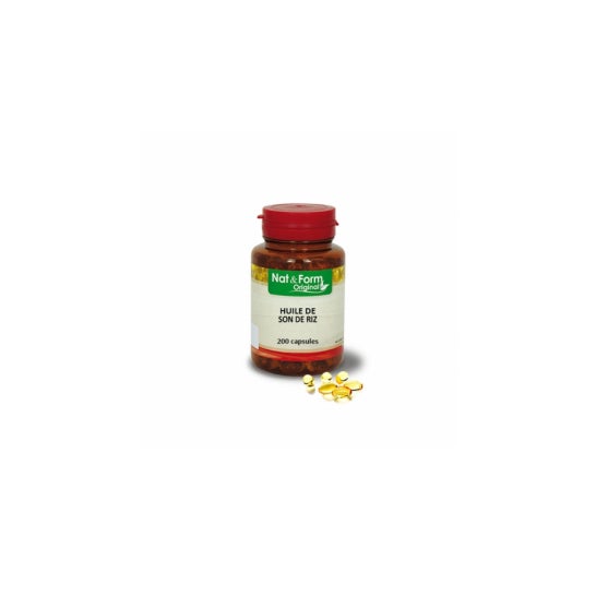Nat & Form Original Son De Riz 200 Capsules