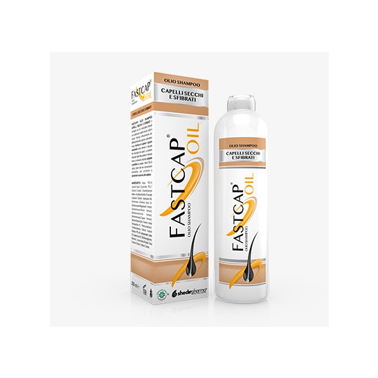 Shedir Pharma Fastcap Aceite Champú Cabello Seco Dañado 200ml