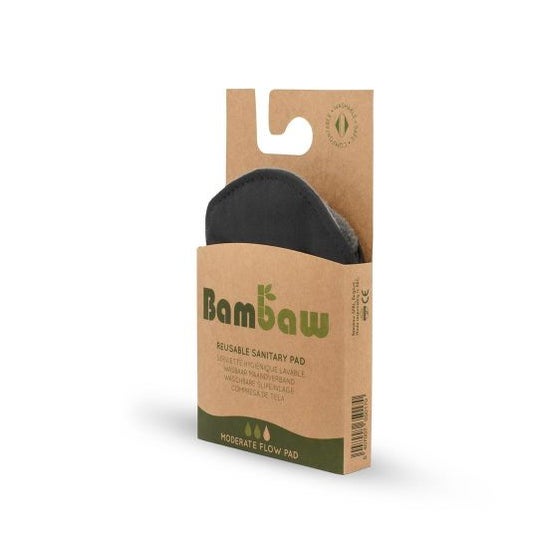 Bambaw Compresa Reutilizable Flujo Medio 1ud