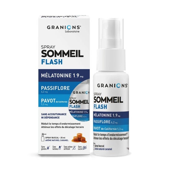 Granions Spray Sueño Flash Melatonina 1,9mg 25 ml