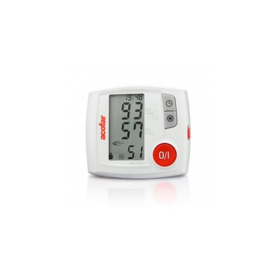 Acofar tensiómetro digital muñeca detector de arritmia 1ud