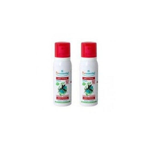 Puressentiel Spray Antipicaduras Repelente y Calmante 2x75ml