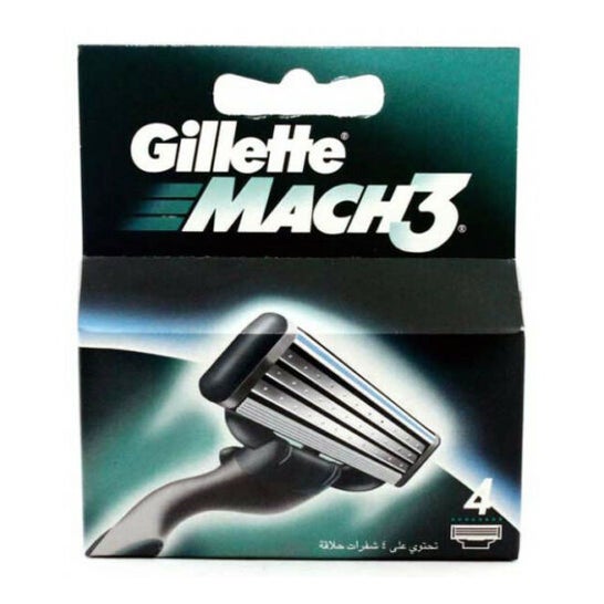 Gillette Mach3 Recambio 4ud.