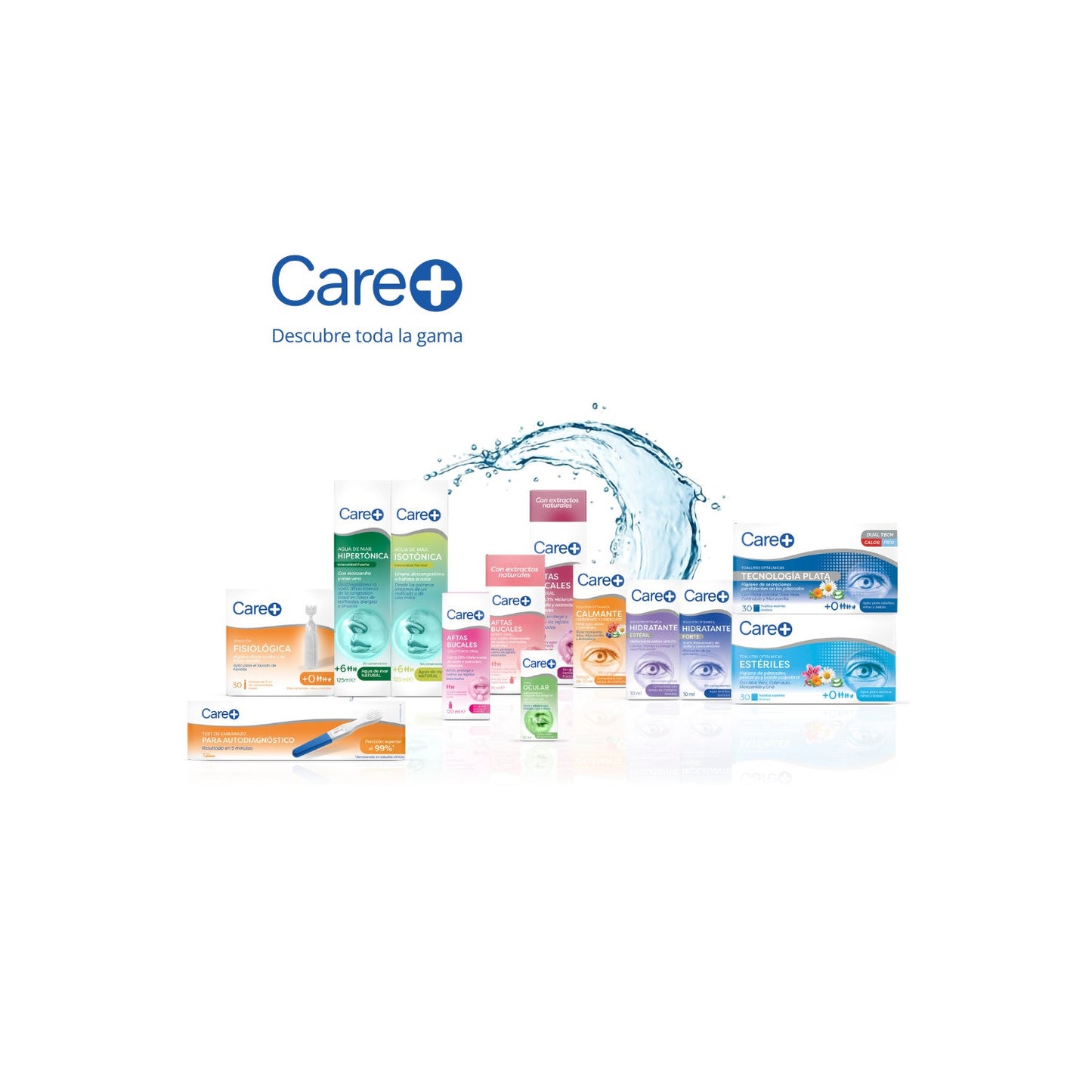 Care+ Solución Oftálmica Hidratante Forte 10ml
