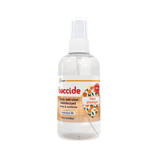 Baccide Spray Anti-Viral Désinfectant Fleur D' Oranger 100 ml