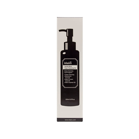 Klairs Gentle Black aceite limpiador profundo 150ml
