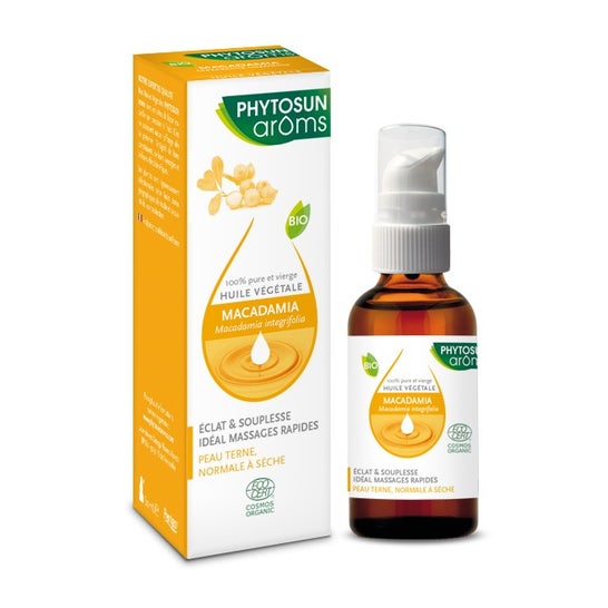 Phytosun Aroms Vgtal Oil Macadamia Organic Botella 50 ml