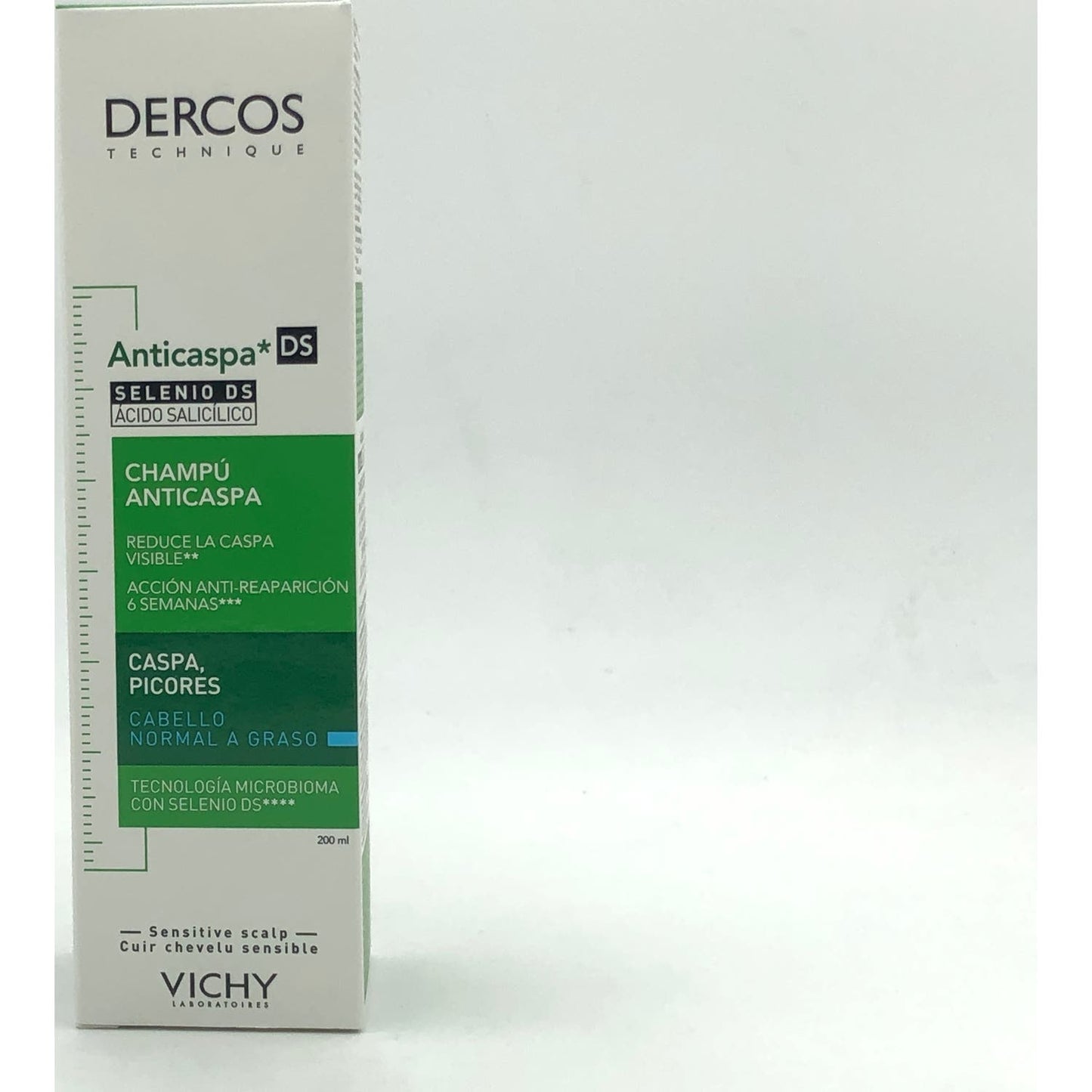 Vichy Dercos Technique Anticaspa DS Champú Cabello Normal Graso 200ml