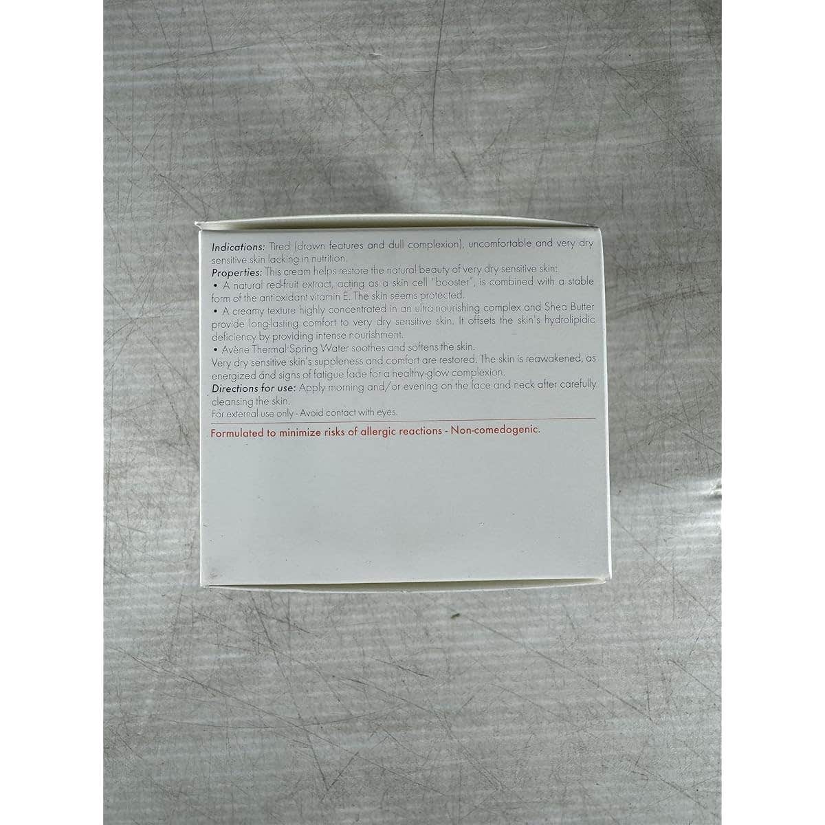 Avène Crema Nutritiva Revitalizante Rica 50ml