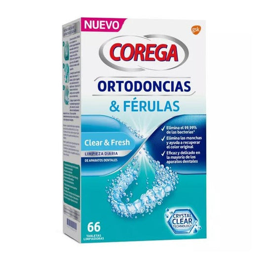Corega Ortodoncias & Férulas 66uds