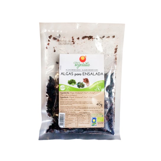 Vegetalia Algas Ensalada Mezcla Copos 40 g