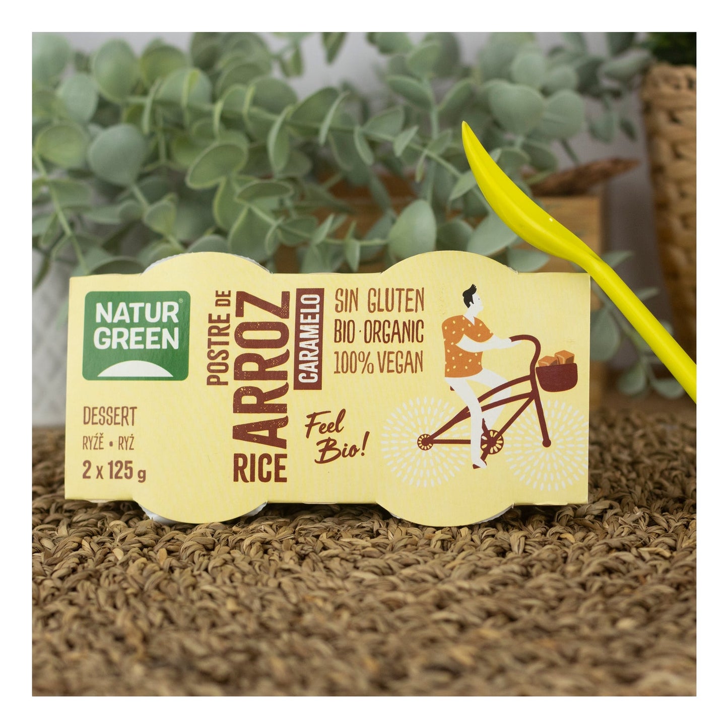 Naturgreen Postre Ecológico De Arroz Con Caramelo (2x125 G)