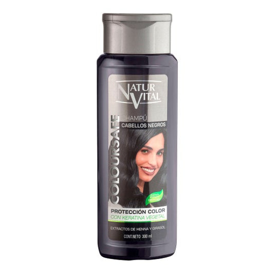 NaturVital Champu Color Negro 300ml