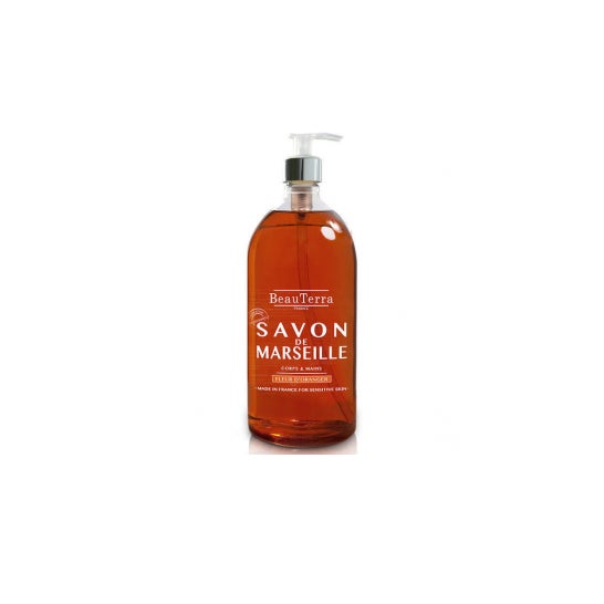 Beauterra Jabón Líquido de Marsella Jabón Líquido de Azahar 1 L