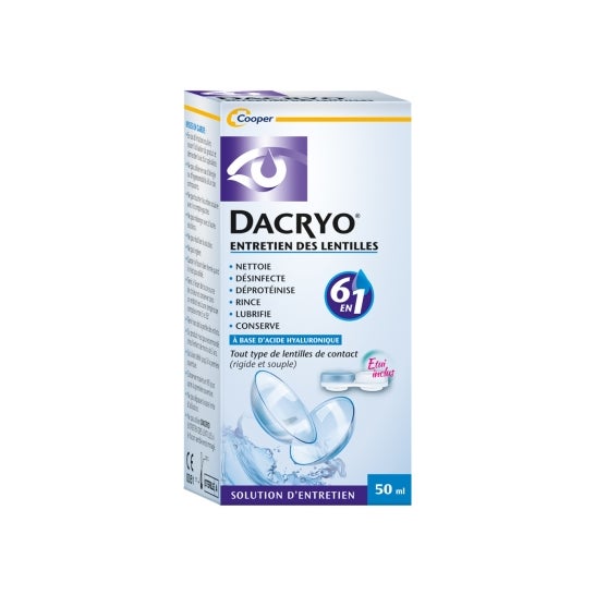 Dacryo 6en1 Cuidado de las Lentes 50ml