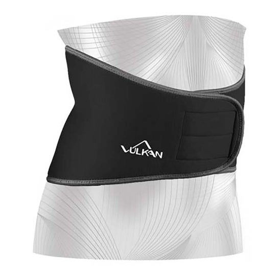 Vulkan Faja Lumbar Clásica Negra 2XL 1ud