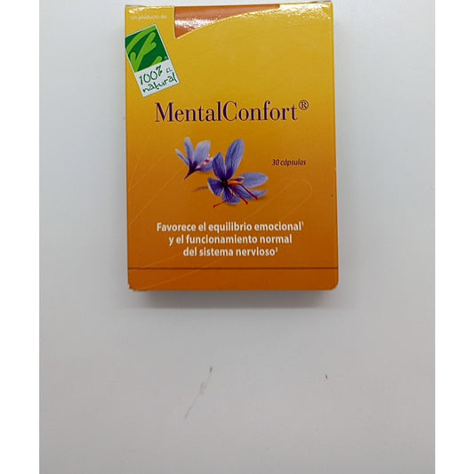 100% Natural MentalConfort 30cáps