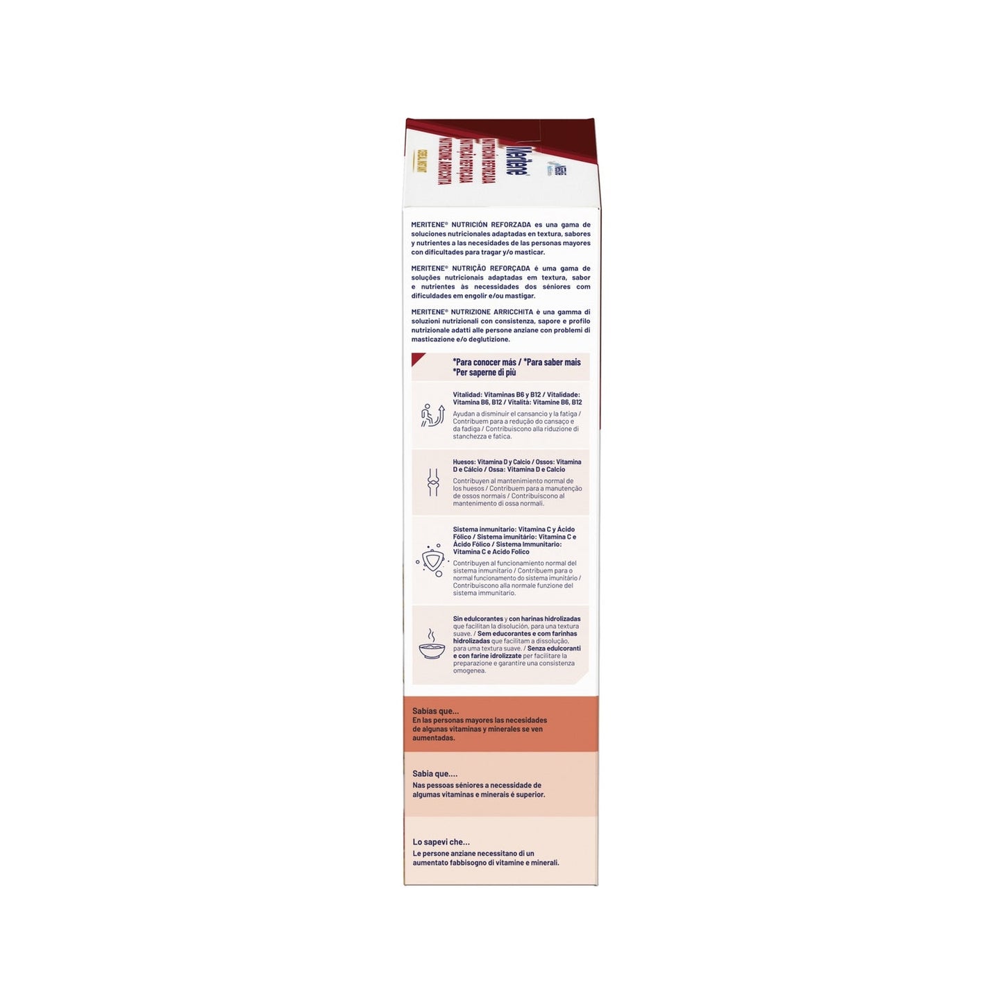Meritene Nutrición Reforzada Cereal Instant Multifrutas 600g