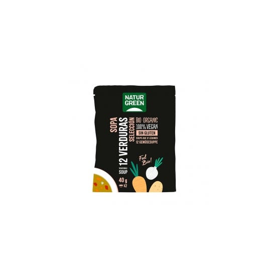 Naturgreen Sopa Ecológica Selección De 12 Verduras 40 G