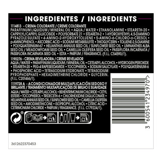 Garnier Olia Bold Coloración Permanente Nº 6.60 Rojo Intenso 1ud