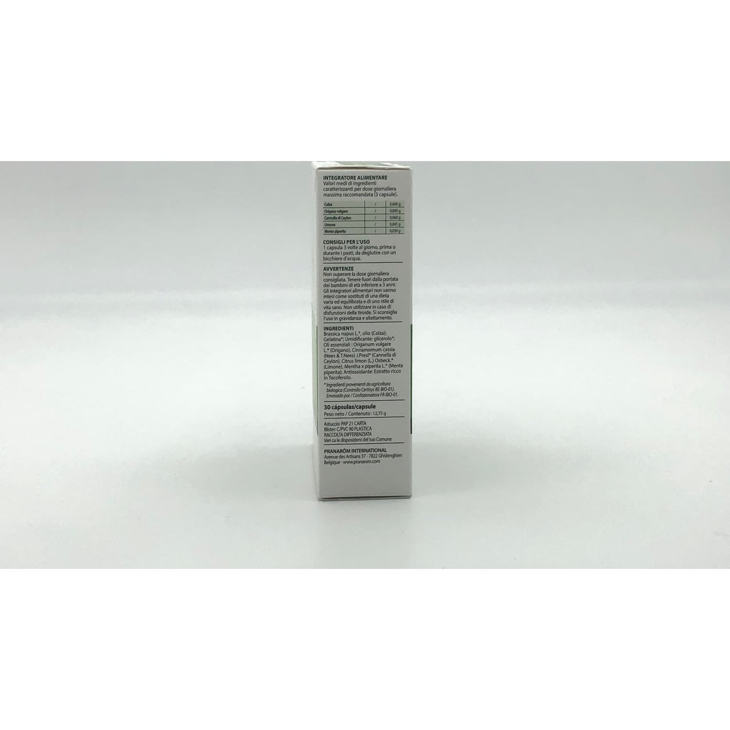 Pranarôm Aromaforce Cápsulas Bronquios BIO 30caps