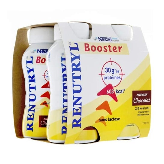 Renutryl Booster Boisson Chocolat 4x300ml